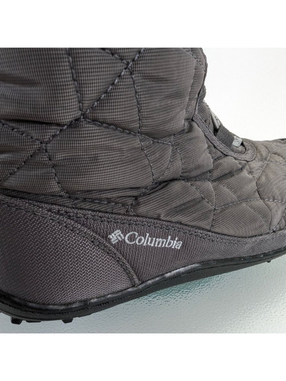 Columbia Womens Size 8 Minx II Mid Gray Insulated Snow Boots Winter BL1585-051 - Picture 7 of 11